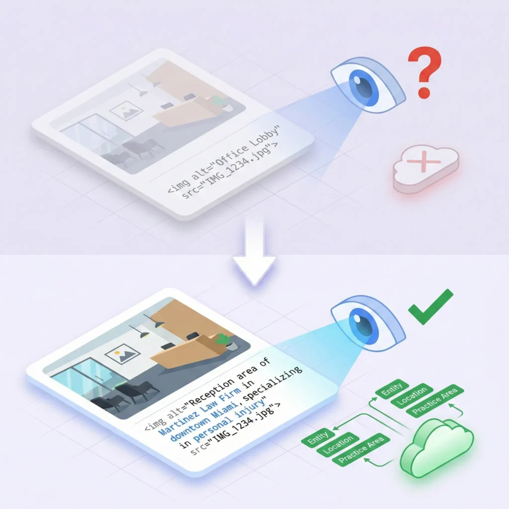 Alt Text Example; Before/After